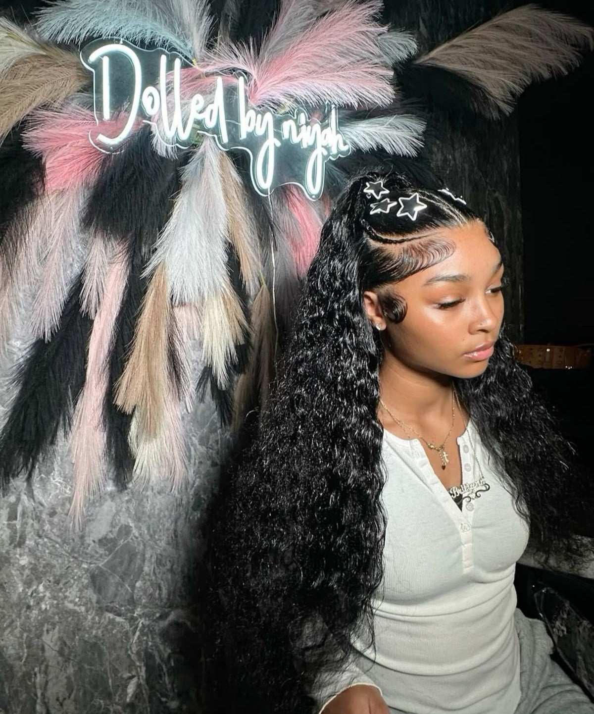 LACE FRONTCUSTOM DEEP CURLY HUMAN HAIR